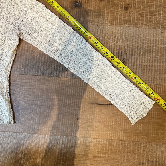 Natural Life Cream Textured Long Sleeve Top - Picture 10 of 10